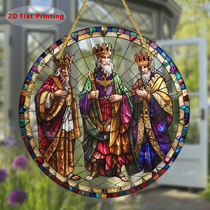 CIFbuy Décoration de fenêtre en acrylique Prisme Arc-en-ciel, Ornement suspendu coloré pour jardin, Attrape-soleil en cristal, TikTok pour Temu Pick up - Product Image 6