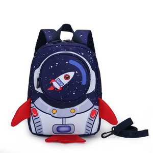 Mochila Infantil 3D de Astronauta Espacial con Correa Antipérdida, Mochila Escolar de Cohete para Niños y Niñas, Proveedor Mayorista - Product Image 1