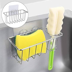 ที่แขวนฟองน้ำครัวสแตนเลสแบบติดผนัง สำหรับอุปกรณ์ครัวและห้องน้ำ ราคาถูก - Product Image 4