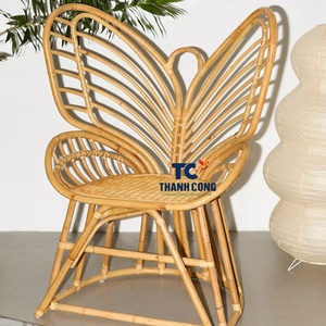 Chaise en rotin papillon tendance article populaire pour le salon et la décoration de la maison - Product Image 4