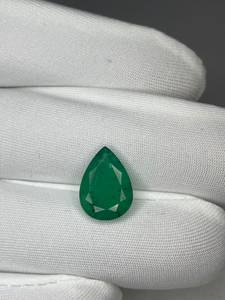 มรกตทรงลูกแพร์ธรรมชาติ, มรกตสีเขียวหายาก, มรกตทรงหยดน้ำ - Product Image 4