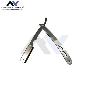 Professional Stainless Steel Barber <b>Swing</b> Lock Razor <b>Single</b> Blade Classic Wet Shaving Tool Salon Grooming Quality OEM Logo - Product Image 2