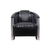 Fauteuil en cuir de style aviateur de luxe Chesterfield Canapé en cuir Canapé de restaurant haut de gamme de haute qualité Chambre moderne Mobilier abordable