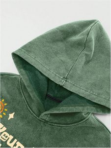 Sudaderas góticas para hombre, camisetas gráficas de manga larga con capucha, sudaderas urbanas, ropa de otoño - Product Image 3