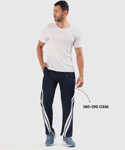 Pantalones de hombre importados NS Terry Lycra de corte recto, suaves, elásticos y duraderos (GSM 180–190) - Product Image 4