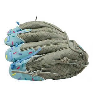 Gants de baseball en cuir personnalisés de haute qualité pour l'extérieur, tailles ajustables, rembourrage protecteur, légers, pour hommes - Product Image 5