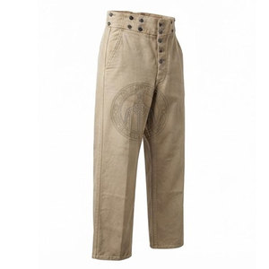 Pantalon de combat durable pour homme, design traditionnel, coupe droite, taille mi-haute, en toile légère, avec coutures renforcées et ajustables - Product Image 3