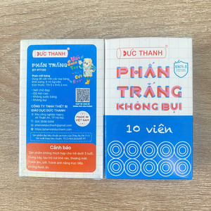 <b>White</b> Dust-Free Water-Soluble Chalk for School Educational Supplies - Product Image 4