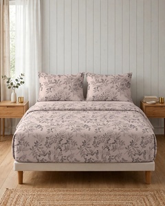 Wholesale 3-Piece Microfiber Printed <b>Bedding</b> Set, Soft Printed Flatsheet and Pillowcase, king Size for Home/Hotel - Product Image 2