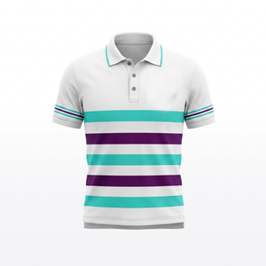 เสื้อโปโลผู้ชายแบบกำหนดเองสำหรับ OEM ลายต้นมะพร้าว ระบายอากาศได้ดี ผลิตจากโพลีเอสเตอร์/คอตตอน เหมาะสำหรับฤดูร้อน ชุดยูนิฟอร์มกีฬาประจำวัน แขนสั้น - Product Image 1