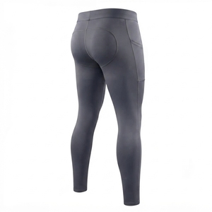 Leggings Deportivos de Cintura Media para Mujer, de Secado Rápido, para Invierno, Elásticos, de Nailon y Spandex, para Yoga, Tenis, Gimnasio, con Logotipo Personalizado - Product Image 2