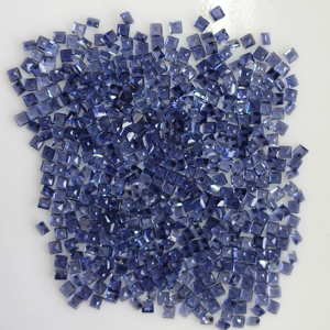 อิโอไลต์ธรรมชาติ 2.5 มม. ทรงสี่เหลี่ยมเจียระไนแบบ Step Cut คุณภาพดีที่สุด พลอยเม็ดเดี่ยวพร้อมเอฟเฟกต์ Pleochroic สำหรับทำเครื่องประดับ - Product Image 5