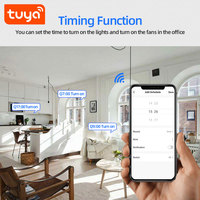 Module de relais intelligent Wi-Fi Tuya 1 canal, ignifuge, avec fonction de programmation, pour maison, hôtel, bureaux - Vente Flash PST-WF-S1