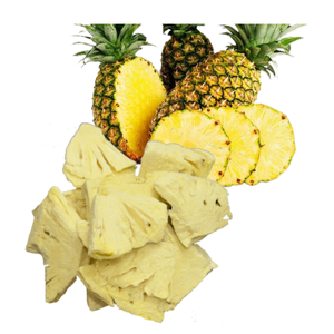 Pure Freeze Dried FD Pineapple Chunk Slices Syrup <b>Sweet</b> Bulk Pack Vacuum Seal Pack Snack Ready to Eat - Product Image 4