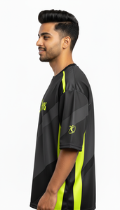 Camiseta Urbana de Corte Regular con Sublimación para Hombre, Ropa Casual de Moda, Poliéster/Algodón, Transpirable y de Secado Rápido - Product Image 3