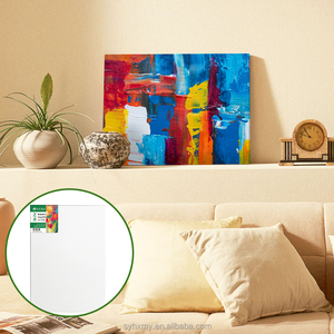 Lớn Kéo Dài Vải 80*100Cm Trống Vải Khung Tranh 380G Bông Nghệ Sĩ Vải In Sơn Dầu Acrylic - Product Image 6