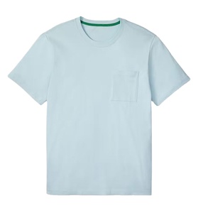 Camiseta de Algodón Lisa para Hombre, Cómoda y Transpirable, Cuello Redondo, Marca Privada, OEM, ODM, Venta al por Mayor - Product Image 1