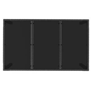 โต๊ะสวนสีดำพร้อมท็อปกระจก - Product Image 5