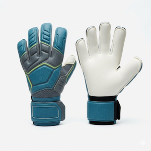 Gants de gardien de but de football, cuir intégral, légers, antidérapants, respirants, fermeture à scratch réglable, unisexe - Product Image 6