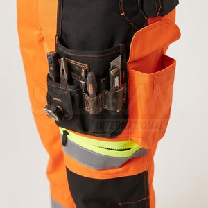 Trajes de Trabajo Reflectantes para Hombre, Duraderos, Confiables, de Alta Calidad, Transpirables, de Poliéster, con Servicio OEM Personalizable - Product Image 6