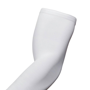 Manchon de compression unisexe noir anti-UV pour cyclisme, en polyester, taille adulte, avec logo personnalisé, prix abordable - Product Image 3