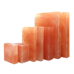 Briques de sel de l'Himalaya sur mesure en gros, blocs de pierre de sel naturelle, carreaux de mur en sel pour spa, sauna, décoration intérieure - Product Image 1