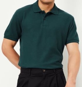 Chemises polo pour hommes en coton 100% - Tissu doux - Coupe ample - Prix bas - Quantité en gros - Couleur unie - Service OEM disponible - Product Image 5
