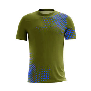 Camiseta de Fútbol Americano para Adultos, Diseño Más Reciente, 100% Poliéster, Manga Corta, Logotipo para Equipo, MOQ Bajo - Product Image 4