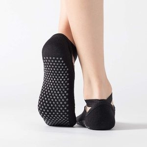 Custom Printed Yoga Fitness <b>socks</b> for Women Lightweight Silicone <b>Grip</b> Training Wear - Product Image 4