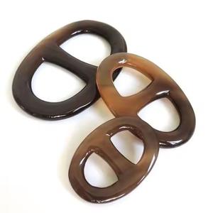 Anillos de Resina para Mujer, Acabado Liso y Pulido, Estilo Moderno, Elegante, Accesorio de Moda para el Cinturón, Uso Diario, Ecológico y Duradero - Product Image 3