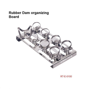 Organizador Ergonómico Manual para Pinzas de Dique de Goma, Fabricado en Acero Inoxidable por Roboz Tech Pakistán - Product Image 1