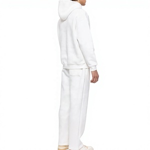 High Quality Custom Logo Casual Solid Hooded Men's Tracksuits Breathable Eco-Friendly Winter Wear Best Selling sweat suit <b>sets</b> - Product Image 3