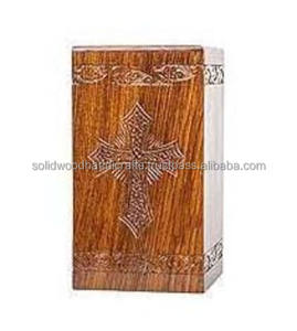 Urnes funéraires en bois pour adultes Urnes funéraires Urnes funéraires Taille personnalisée Fournitures funéraires - Product Image 2