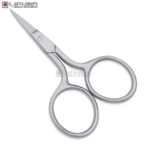 Ciseaux à ongles à pointe arrondie en acier inoxydable, lames en acier au carbone nickelé, coupe délicate pour les nouveau-nés et les tout-petits - Product Image 4