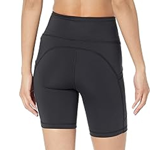 High Waist Booty <b>Shorts</b> Women's Casual Slim-fit Compression <b>Shorts</b> <b>Spandex</b>/Polyester Quick Dry Anti-Wrinkle Breathable - Product Image 4