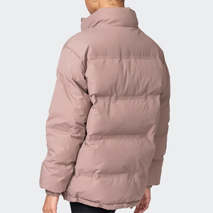 Veste d'hiver pour femmes, imperméable, en toile, rembourrée, à capuche, col en dentelle, broderie florale, logo personnalisé, service OEM - Product Image 5