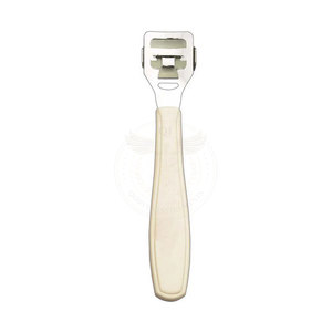 Coupe-callosités professionnel en acier inoxydable à long manche pour les pieds, lime à callosités, outil de pédicure et de manucure QORVEX INSTRUMENTS - Product Image 5