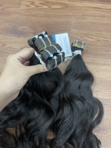 Extensiones de Cabello con Cinta Adhesiva Premium, Cabello Humano Vietnamita de Lujo, Color Personalizado - Product Image 3