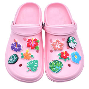 เครื่องประดับรองเท้าแบบติดกระดุม PVC นิ่ม ตกแต่งรองเท้าแตะ สไตล์ DIY อุปกรณ์เสริมรองเท้า - Product Image 4