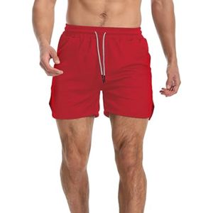 Shorts de basketball noirs à coupe performance avec cordon de serrage, vêtements de sport, entraînement, gym, course à pied, activewear, polyester, été - Product Image 5