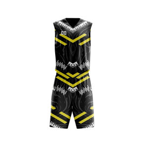 Uniforme de basket-ball personnalisé léger, dernier modèle de maillot de basket-ball, uniforme de basket-ball uni confortable en vente - Product Image 5