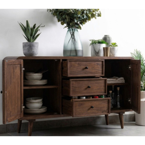 Solid Wood Industrial Style High-End Entrance Luxury <b>Sideboard</b> for Farmhouse, Home Office & Villa Entrance Luxury <b>Sideboard</b> - Product Image 2