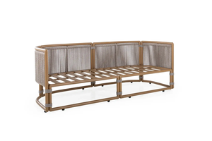 High-End Minimalist <b>Outdoor</b> Rope <b>Sofa</b> Set with Eco-Friendly Durable Cushions for Luxury Gardens Hotels & Resorts - Product Image 4