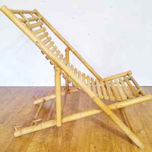 Chaise longue en bambou, mobilier de jardin en bambou naturel, fabrication artisanale, fournisseur en gros, fabricant du Vietnam - Product Image 2