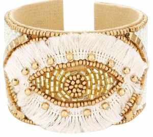 Bracelet multicolores fait main pour filles, design tricoté serré, bracelets en résine, bijoux en résine, accessoires en résine - Product Image 3