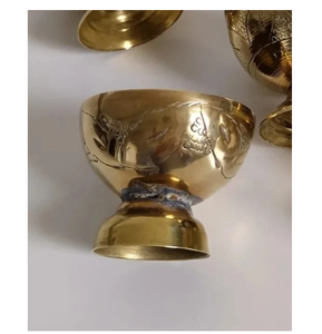 Huevera de latón con acabado martillado para utensilios de cocina, artículos de artesanía recién fabricados, logotipo personalizado, precio al por mayor - Product Image 1