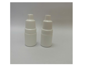 ฝาขวดหยดทรงกระบอกพลาสติก PP สีขาว APS พร้อมซีลภายใน ความจุ 5-15 มล. สำหรับเครื่องสำอาง สามารถพิมพ์ได้ - Product Image 1