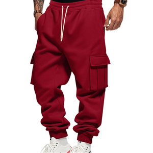 Men <b>Joggers</b> Pants <b>Slim</b> Fit Stretch Waist Running Gym Fitness Sports Lightweight Comfortable Daily Trousers - Product Image 1
