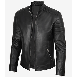 2026 OEM Top Trending Genuine Black Cowhide Leather <b>Jacket</b> For Men's High Quality Low MOQ Plus Size Winter Fashion <b>Heated</b> <b>Jacket</b> - Product Image 5
