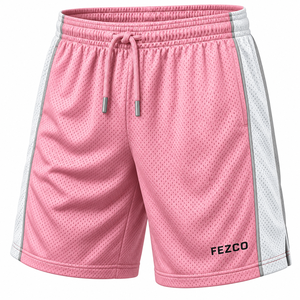 Shorts en maille pour hommes, motif uni décontracté, taille adulte, nouvelle arrivée en gros, logo personnalisé OEM, prix bas, dernier style - Product Image 5